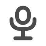 Mic SVG Icon
